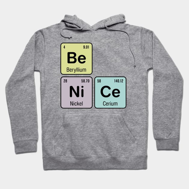 Be Nice - Be Ni Ce Hoodie by oddmatter